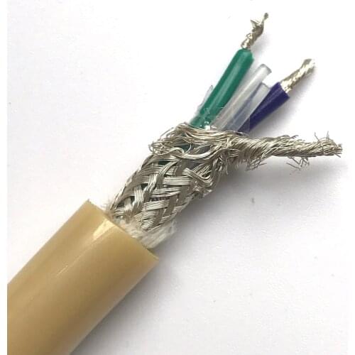 LXJ082 D 102 Silver plated copper core Bulk DIY Rca&Xlr cable Sell per 1m