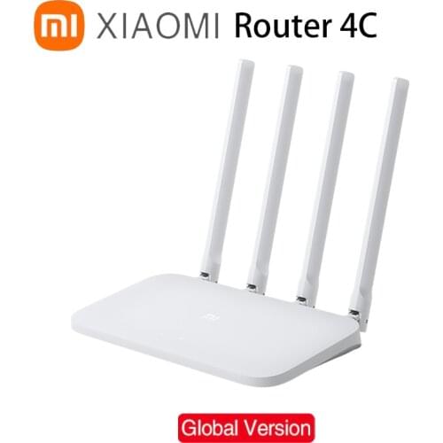 Xiaomi Router 4C 1000Mbps 2.4GHz WiFi High Gain 4 Antenna Mi router 4A WiFi Repeat Xiaomi Router APP Control