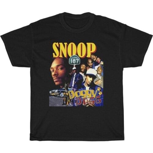 Snoop Doogie Dogg T Shirt DMN Vintage Black