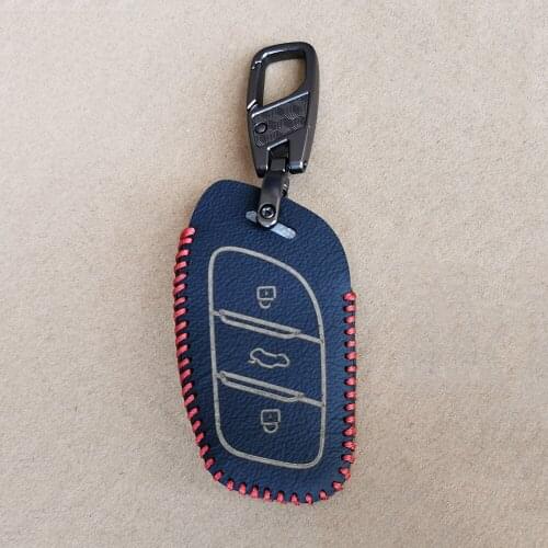 100% Leather Car Remote Smart Key Cover Case Holder Shell For MG ZS EV MG6 EZS HS EHS 2019 2020 For Roewe RX5 i6 i5 RX3 RX8 ERX5