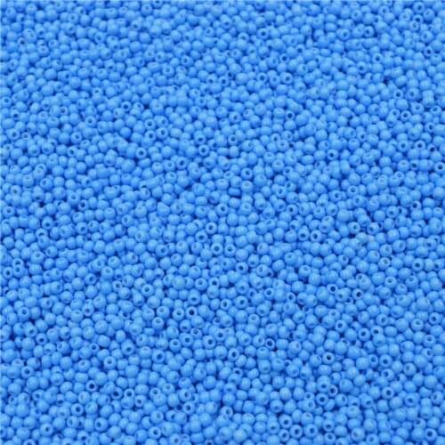 1000pcs / lot 2mm Austria Round Crystal Hole Beads Solid Color Czech Glass Seed Spacer diy Beads for Kids Jewelry Making