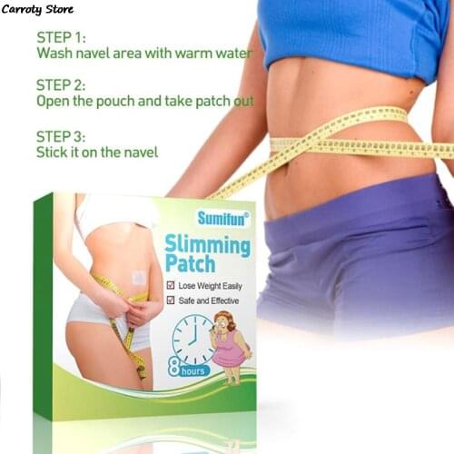 20Pcs Fat Burning Lose Weight Plaster Fat Burning Lose NavelSlimming Patch Stickers Plaster