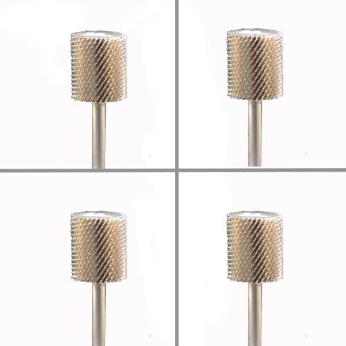 4pcs Carbide Nail Drill Bit -Big Barrel Bit - F