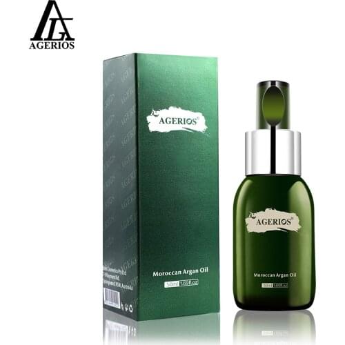 AGerios Free Shipping Professional 100ml Moroccan Argan oil Hair care Products Moisturizing hair Oil Dropshipping Smooth Hair