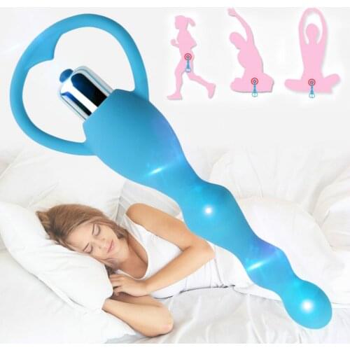 Anal Beads Vibrator Anal Butt Plugs Pull Ring Ball Couple P-G point Massager Sex Toys for Women Anus Stimulator Orgasm