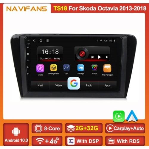 8core 4G LTE Android 11 For SKODA Octavia A7 2013 2014 2015 2016 2018 Car Radio Multimedia Video Player GPS Navi Auto Stereo SWC