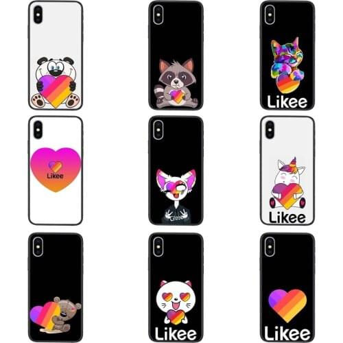 TPU Phone Case Capa Les Jeunes Cutewanan Fashion Likee Cat Bear Love Heart For Xiaomi Redmi Note 9 9S 8 7 10 Note9 Note 9 Pro