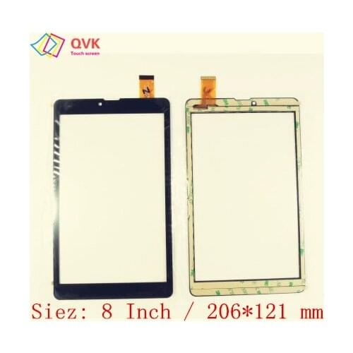 Black 8 inch for Irbis TZ877 TZ855 TZ854 TZ892 TZ884 TZ885 TZ874 Capacitive touch screen panel repair