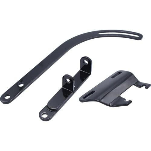 Black Alternator Bracket Compatible with Chevy 305 327 350 Car Vehicle Parts