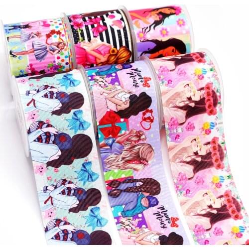 DIY Accessories Popular game Grosgrain Ribbon Printed 10 Yards for bow 50025