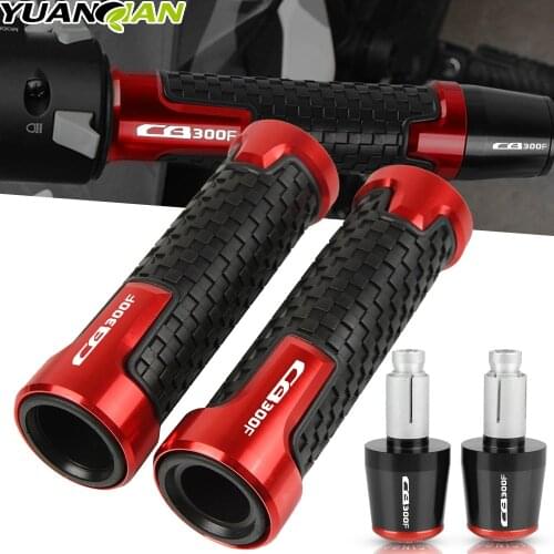 For HONDA CB300F CB300 F CB 300F 2013-2021 2014 2015 16 Motorcycle knobs Anti-Skid scooter Handle ends Grips Bar Hand Handlebar