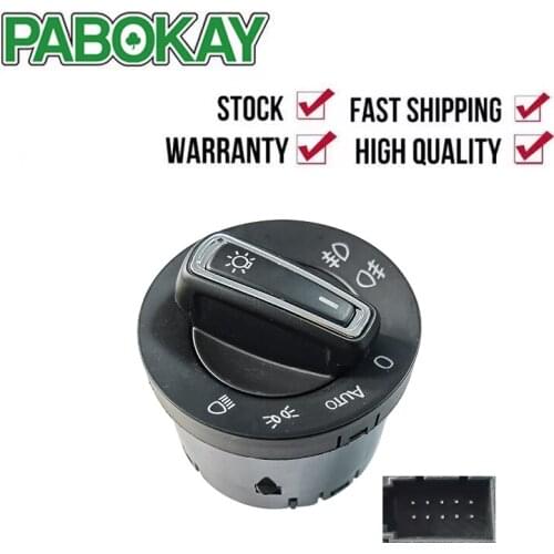 For VW Golf mk7 VII 7 New OEM Euro Automatic headlight Auto light Switch 5GG941431D 5GG 941 431D