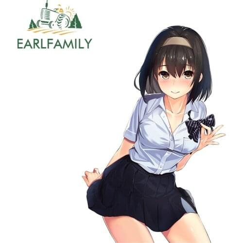EARLFAMILY 13cm x 8.7cm for Soro Part Decal Anime DIY Vehicle Motorcycle Camper Fine Waterproof Custom Printing Car Stickers