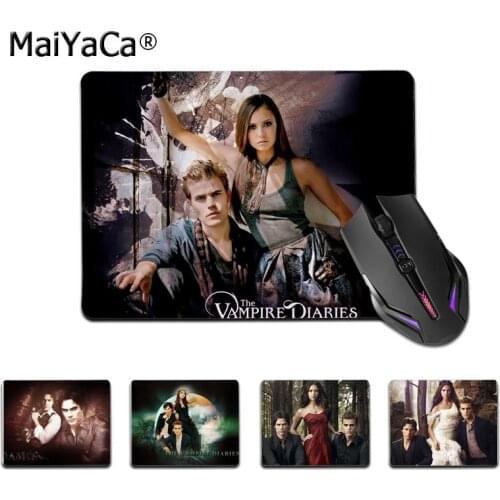 Maiyaca The Vampire Diaries Gamer Speed Mice Retail Small Rubber Mousepad Smooth Writing Pad Desktops Mate gaming mouse pad