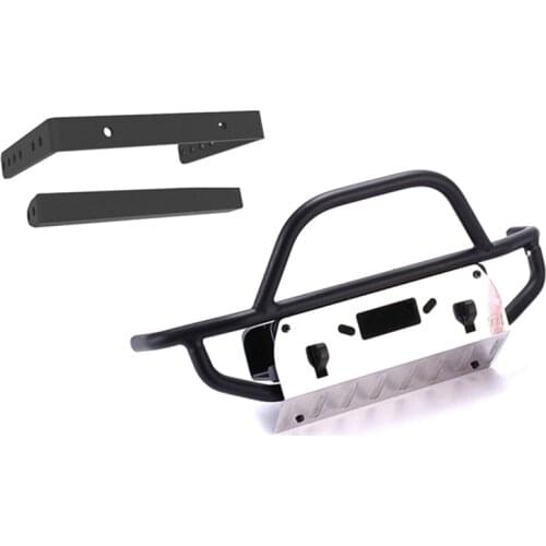 Metal Front Bumper for Traxxas TRX4 Bronco Chevrolet K5 Defender Axial SCX10 III JEEP 1/10 RC Crawler Car Parts