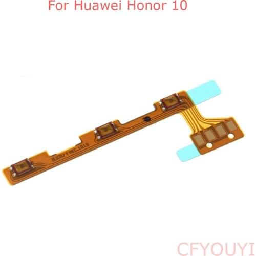Original Power On/Off and Volume Buttons Flex Cable Replacement Part For Huawei Honor 10