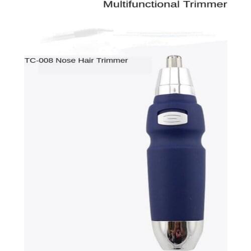 Nose Hair Trimmer, Cordless Electric Nose Ear Hair Shaver for Men Women, Painless Trimming, Battery-Powered