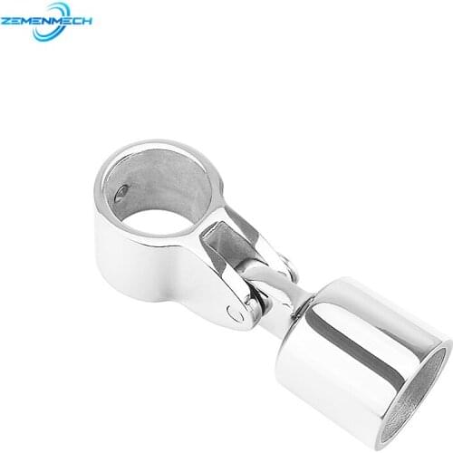 316 Stainless Steel Boat Bimini Top Fitting Slide Cap Slide Sleeve Pipe Eye End Cap Jaw Slide Clamp External Eye End Canopy Tube