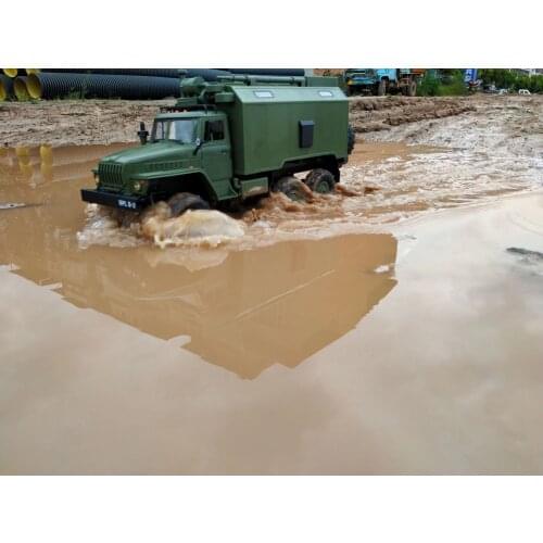 WPL Model B36 RC Truck Crawler Car Mini Off-Road Remote 1:1 Control Ural Military Vehicle Climb Adult Toy DIY RTR Carro Eletrico