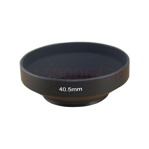 2pcs Metal Wide Angle Lens Hood for 40.5mm Filter Thread DSLR Lens