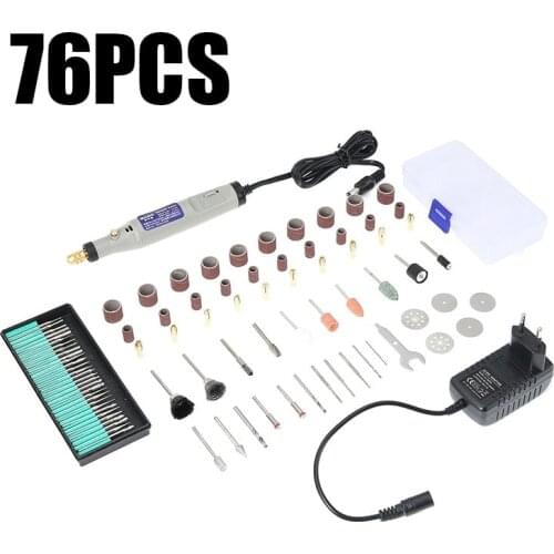 240V 76pcs USB Cordless Rotary Tool Woodworking Engraving Grinding Pen DIY For Jewelry Metal Glass Drill Mini Electric Drill