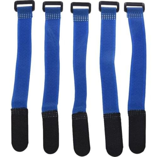 5 pcs 20cm Tie Down Strap LiPo Battery for 11.1 3S 2200 Trex 450 RC Helicopter