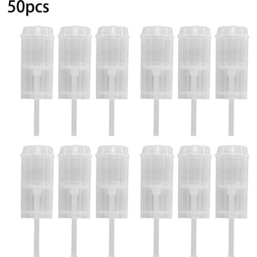 50PCS Cake Pop Push Ups Push Pop Containers,Clear Push Pops with Lids,Cake Pop Shooter