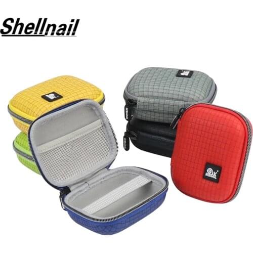 Shellnail Earphones Bag High Quality Logo Package In Headset Headphones Case Protect Earbuds Data Charging Cable Storage Boxes