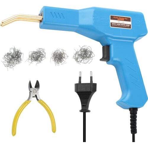 50W Hot Stapler Plastic Welding Machine Car Bumper Repair Kit Welding Repairing Machine Handy Plastic Welder Garage Tools