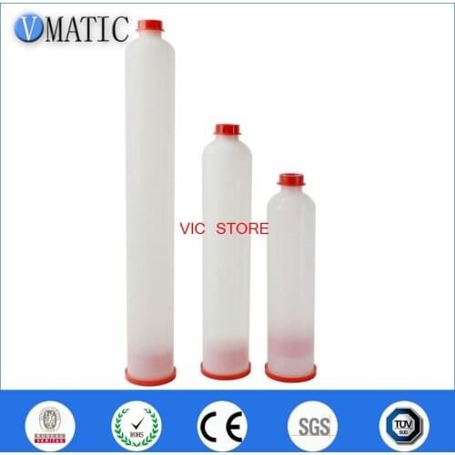 High Quality 6oz Cartridge Include Piston, End Cap And Tip Cap Dispensing Needle Cartridge Glue Dispensing Cartridge