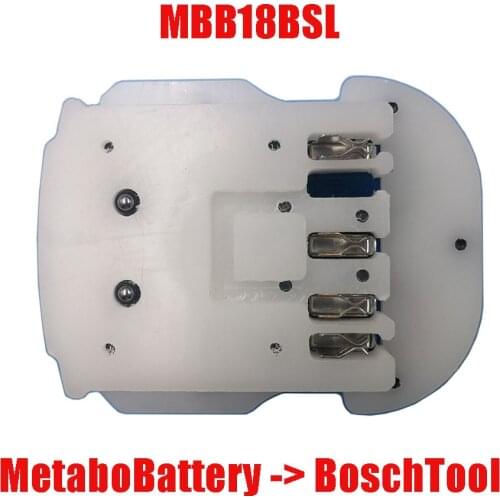 Dawupine MBB18BSL Adapter Converter Can use Metabo 18V Li-ion Battery on Bosch 18V Lithium Tool