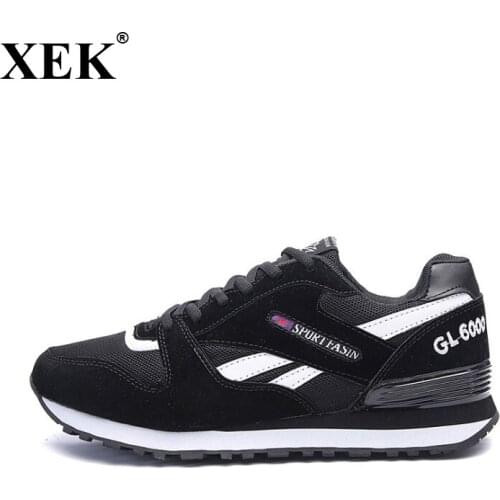XEK men shoes mesh breathable mens running shoes sneakers outdoor athletic shoes GSS30