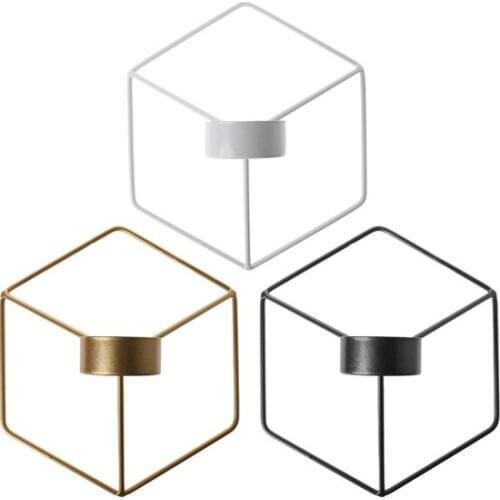 PACEDA Decorative Wrought Iron Candlesticks