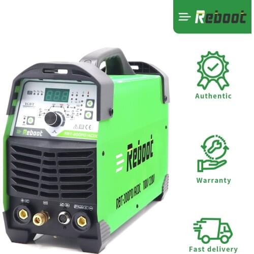 TIG Welder 200A AC/DC Aluminum Welder110/220V Inverter with Foot Pedal Full Digital Control Welding Machine