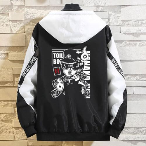 Anime Toilet-bound Hanako-kun Hoodie Clothing Fashion Fall Winter Men Women Yugi Amane Cosplay Coat Jacket Sweatshirts