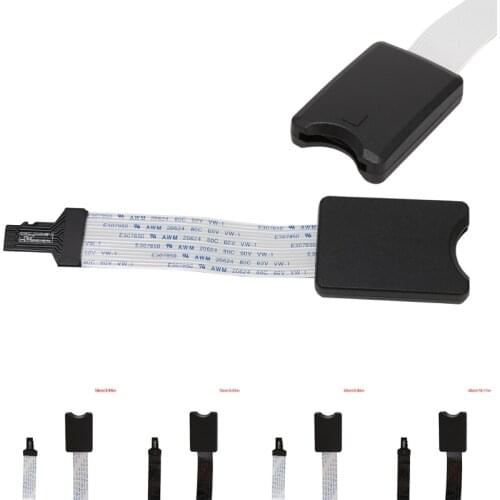 TF MicroSD Male To SD Female SDHC SDXC Card Reader Extension Adapter Cable Extender For Phone Car GPS TV 10/15/25/46 CM