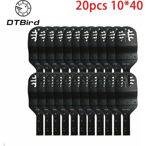 20pcs 10mm Standard Oscillating Multi Tool Saw Blades Accessories For Power Tools As Fein Multimaster Dremel with Export Quality