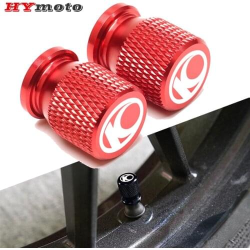 Motorcycle CNC Aluminum Accessories Tire Valve Air Port Cover Caps For KYMCO Xciting 250 300 400 AK550 CT250 CT300 S400 DOWNTOWN