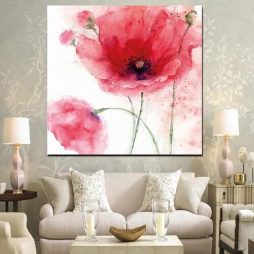 Full Diamond Embroidery 5D DIY Diamond Painting Full Square Rhinestones Red Poppies Pictures Diamond Mosaic Cross Stitch kits