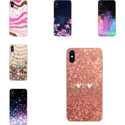 For iPhone 11 Pro Max Plus Pro X XS Max XR 8 7 6S SE 4S 5 5C 5S SE 2020 Soft Covers Case Glitter Sand Art