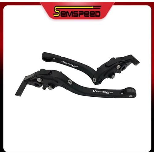 For KAWASAKI VERSYS 1000 Versys1000 2015 2016 2017 2018 2019 SEMSPEED Motorcycle CNC Adjustable Foldable Brake and Clutch Levers