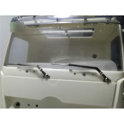 Electric Wiper For 1/14 Tamiya benz Actros Arocs Tractor RC Truck Metal Electric Wiper Set RC Car Parts