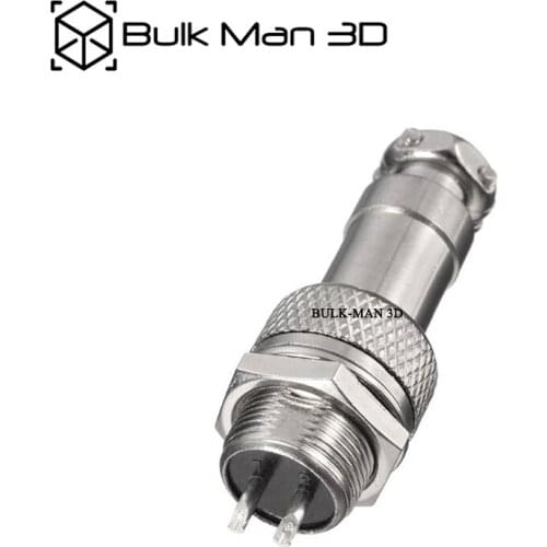 GX12 12mm 2Pin 250V 15A Male And Female Connector Electrical Connector Aviation Connector Plug