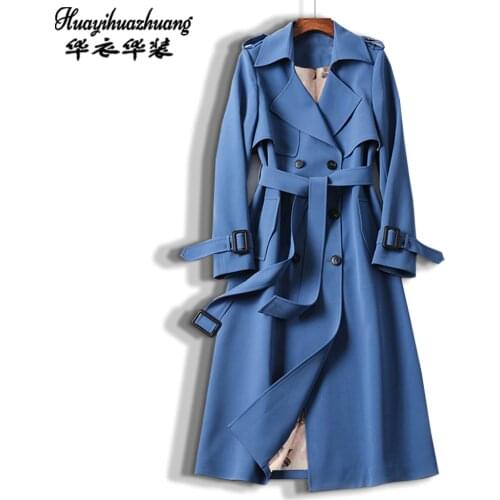 Huayihuazhuang Womens Autumn Raincoats
