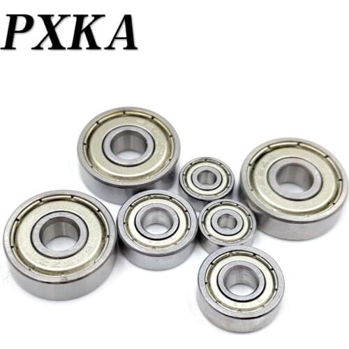 10PCS Small bearing, deep groove ball bearing MR117 7*11*3 MR126 6*12*4 MR128 8*12*3.5 MR137 7*13*4 MR148 8*14*4mm ZZ
