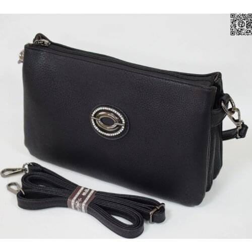 POSSESS BRAND, woman soft bag with diamonds