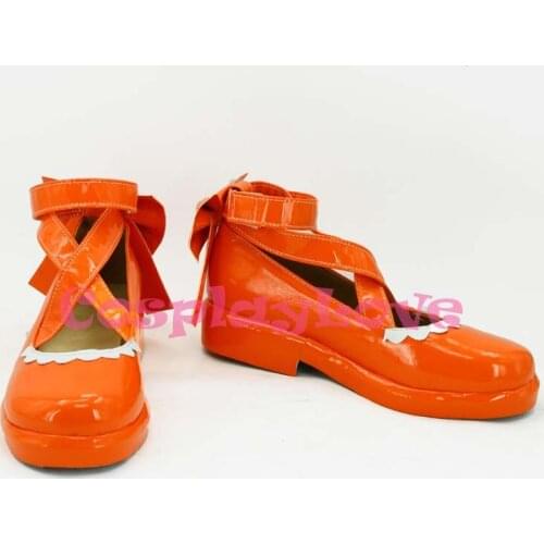 Newest Custom Made Japanese Anime Lovelive! Valentines Day Maid Kousaka Honoka Cosplay Shoes Long Boots For Halloween Christmas