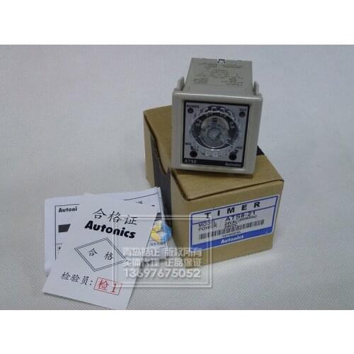 [Original authentic] Autonics analog multi-function timer, timer ATS8-21