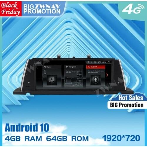 Touch screen 1920*720 Android 10.0 Car multimedia Player for BMW 5 Series F07 GT 2011-2012 car GPS Navi Radio Stereo head unit