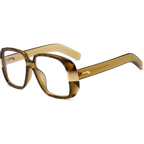 Unisex Pilot Square Sunglasses Big Frame Vintage Women Men Brand Designer 2020 New Fashion Trendy Sun Glasses Eyewear UV400